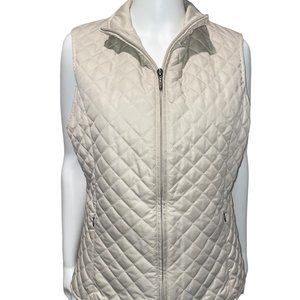 Eddie Bauer vest, quilted pattern, size Medium